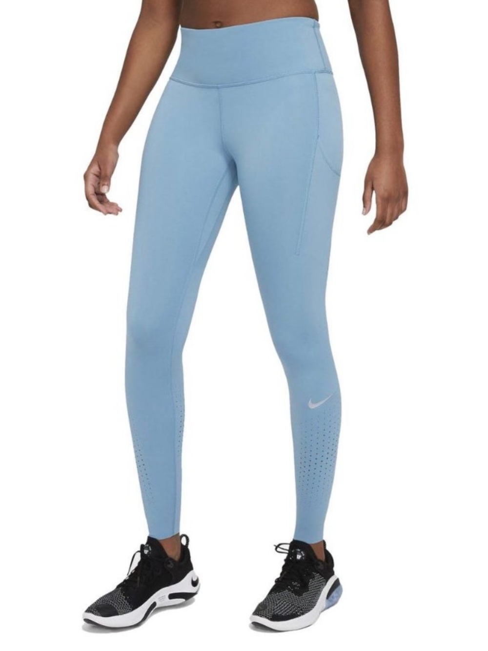 Nike Light Blue High-Rise Epic Lux Training Fit Leggings